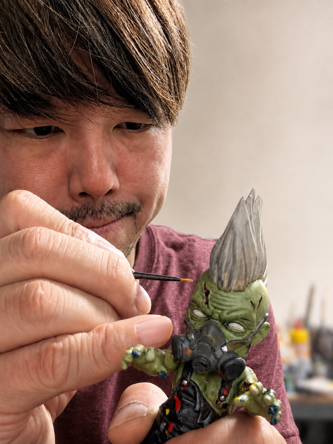 フィギュアを手塗りする440(yoshio)