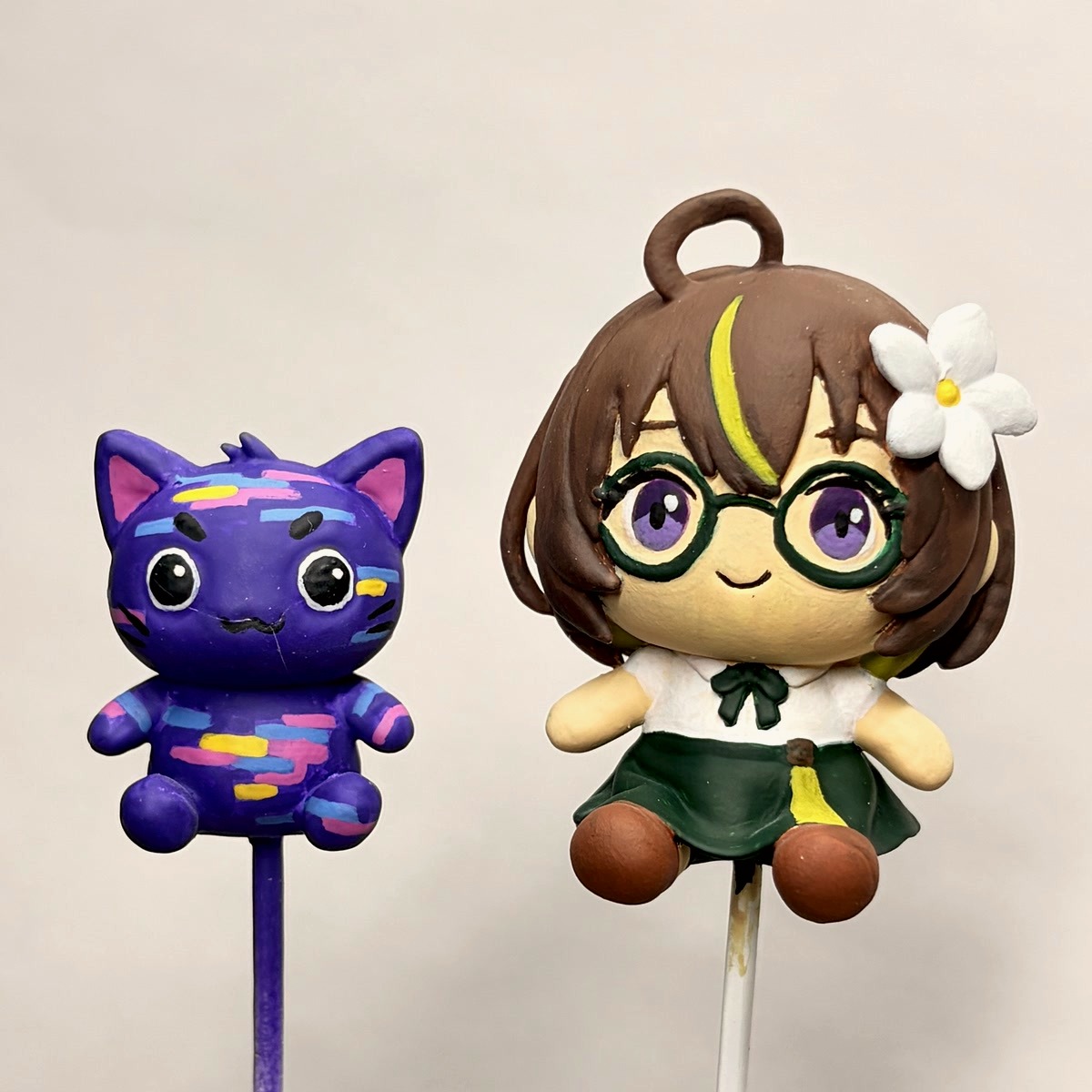 フィギュアの立体作品