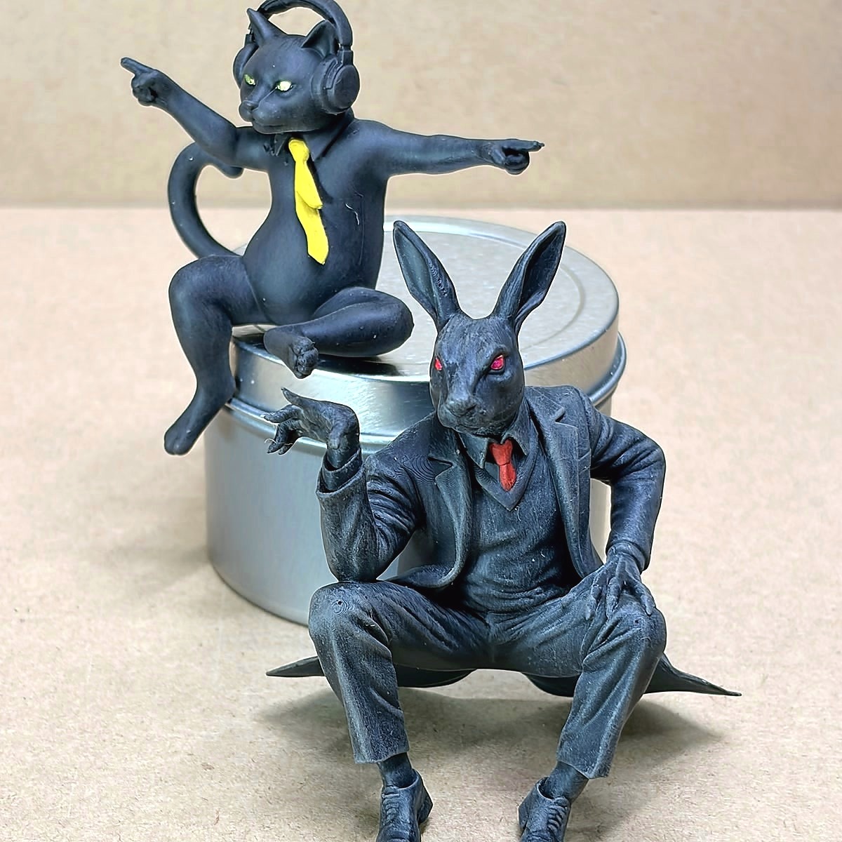 フィギュアの立体作品